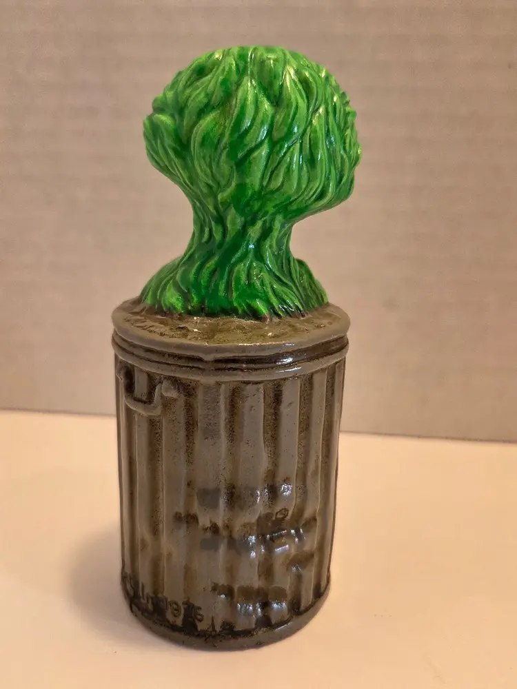 Vintage 1976 Muppets Oscar The Grouch Gorham Figurine Sesame Street Figure HTF