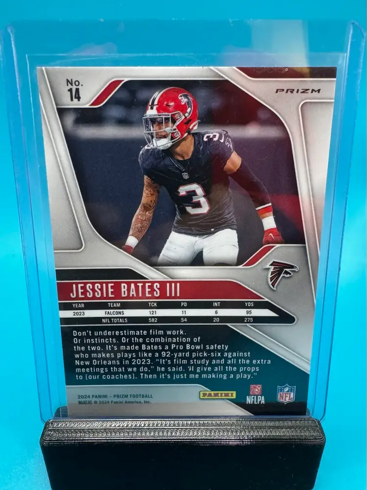 Jessie Bates Prizm Silver Atlanta Falcons