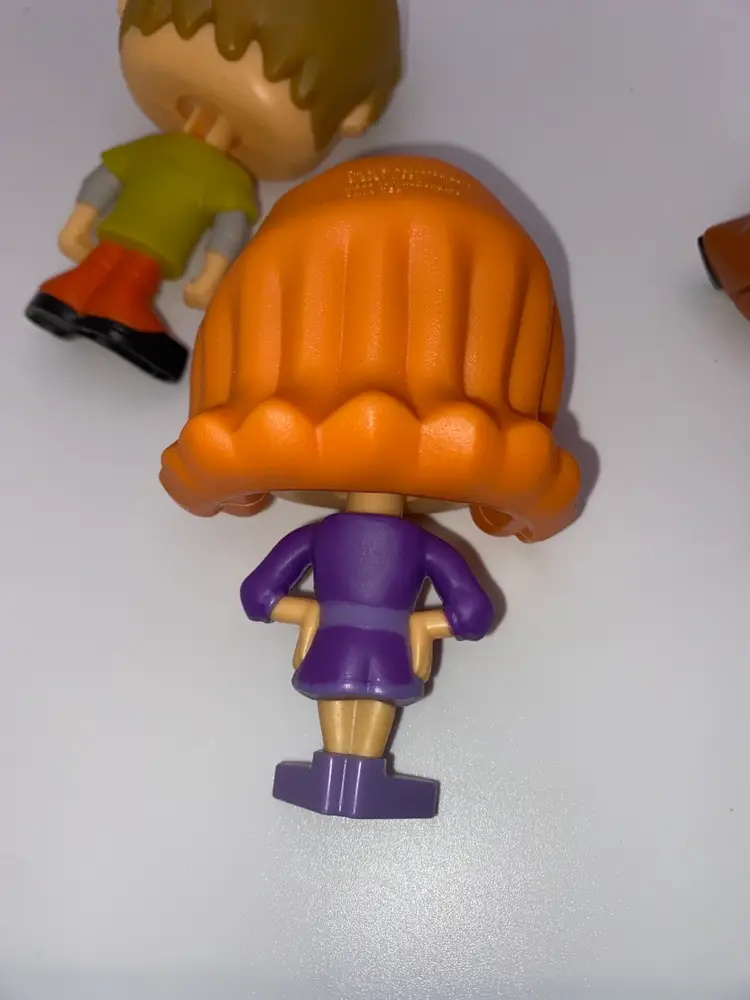 Happy Meal McDonald’s Toys Scooby Doo Shaggy Daphne Bobble heads Lot 