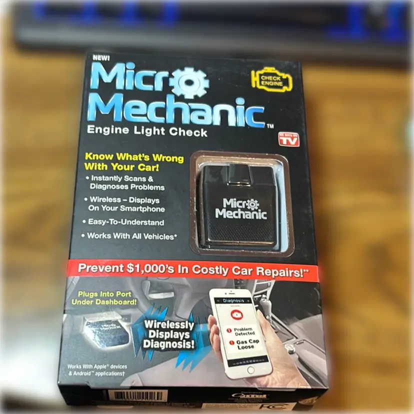 New- Micro Mechanic Engine Light Check Know What’s Wrong With Your Car