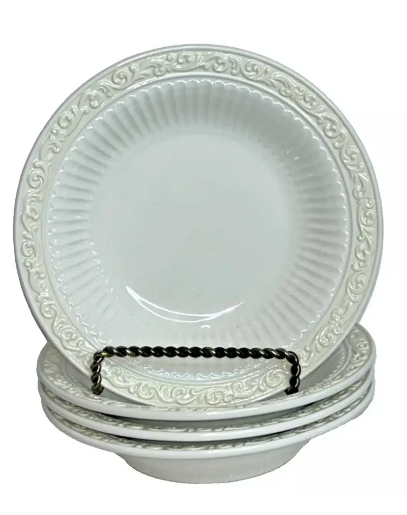 Lenox Butler's Pantry Earthenware 9.5" Pasta or Soup Bowls - Set/4