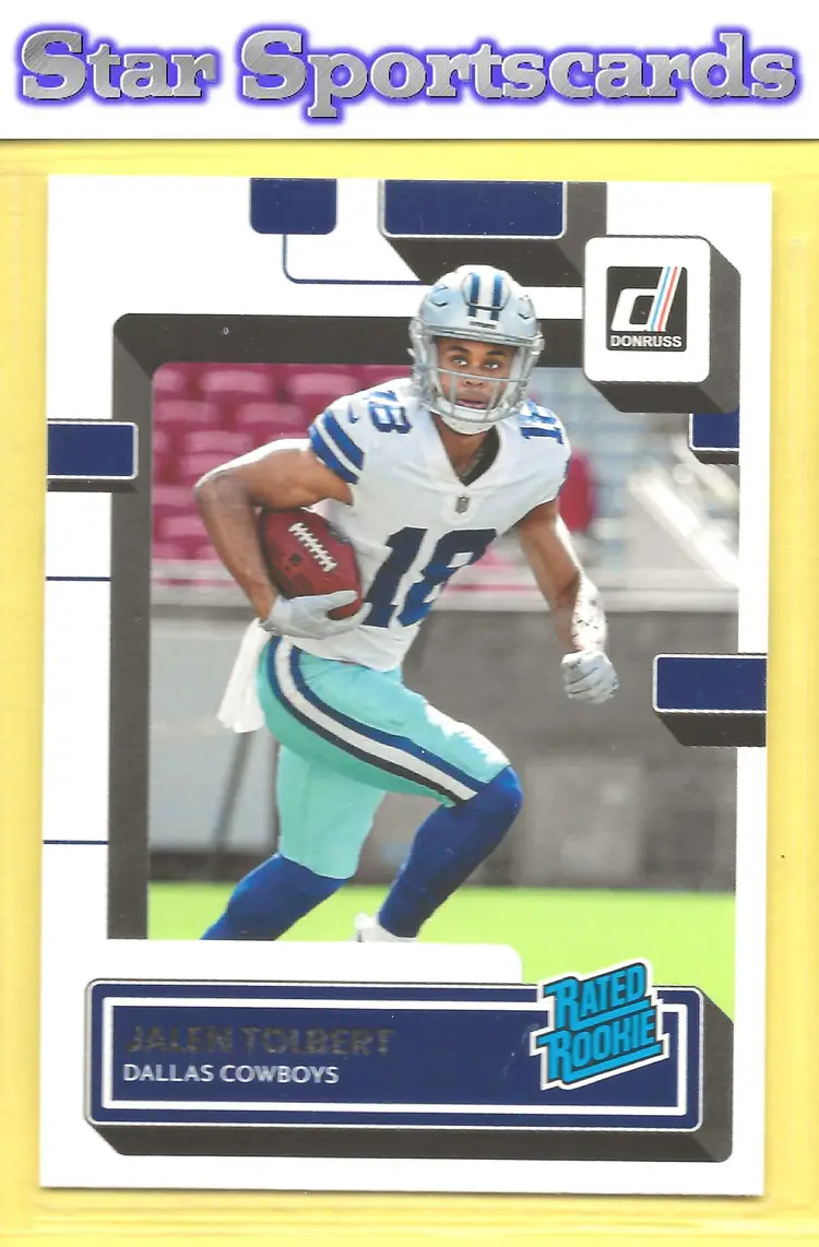 2022 Donruss #331 Jalen Tolbert RC Dallas Cowboys