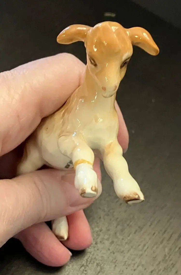 VTG Beswick Goat Kid Porcelain Figurine England