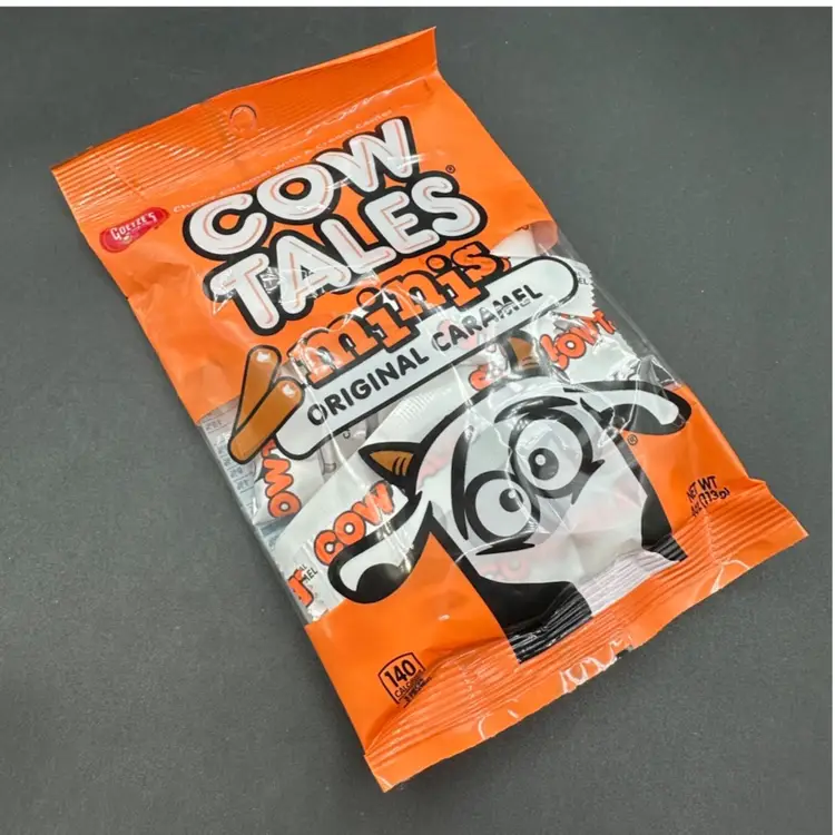 003# Cow Tales Original Caramel Minis 4oz Bag