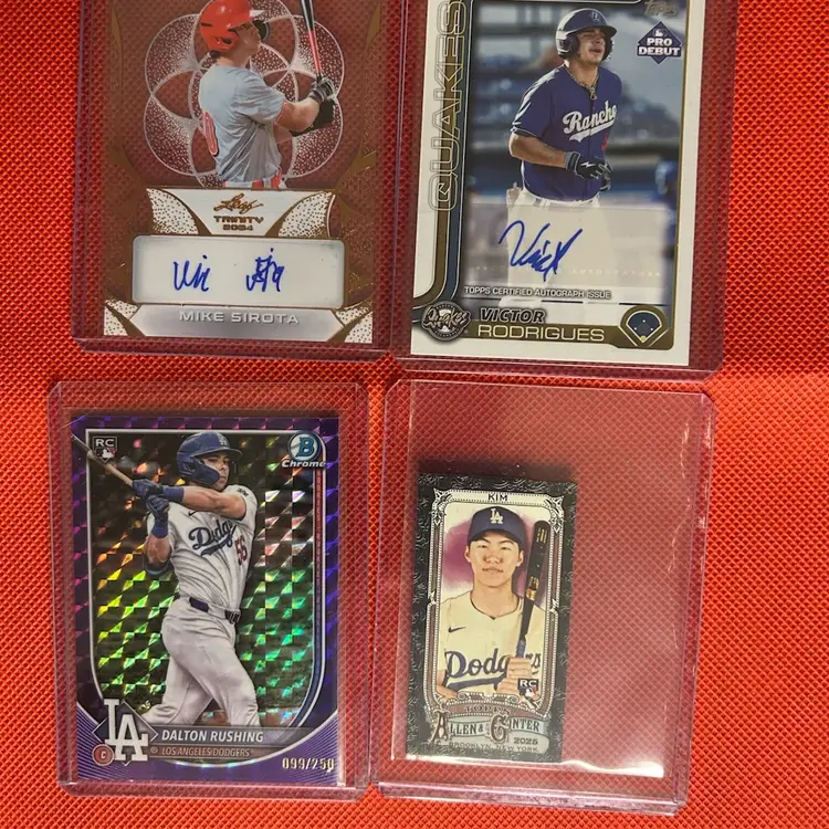 LA Dodgers Prospect Lot - Auto, #, Parallel