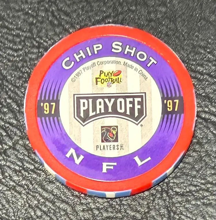Marshall Faulk 1997 Playoff Chip Shots RED #121 Indianapolis Colts