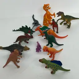 Lot of 14 Dinasaurs/Prehistoric Toy Figures