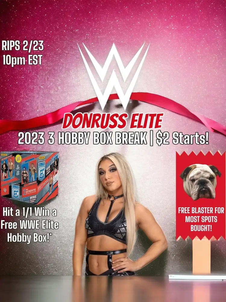 WWE DONRUSS ELITE 2023 PYW 3 BOX BREAK!