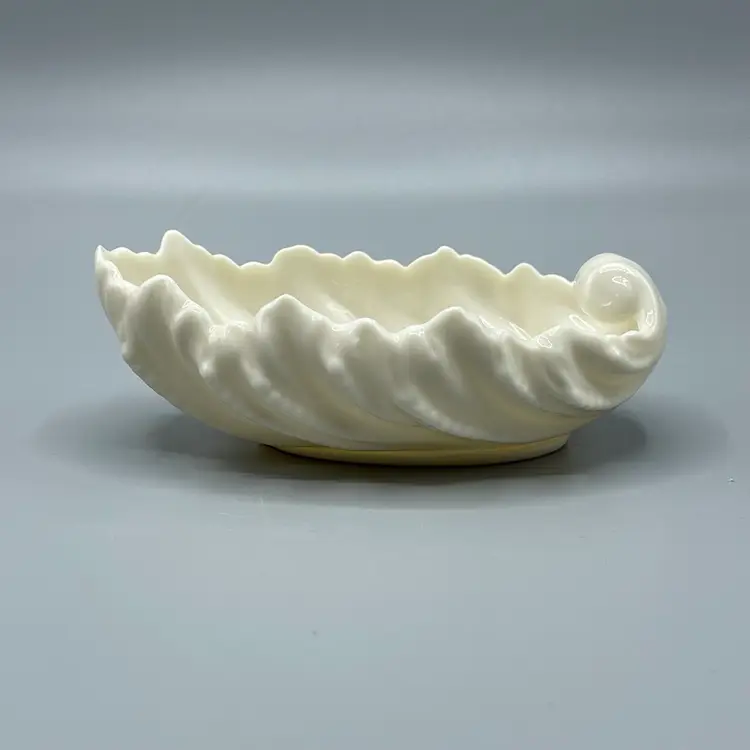 Vintage Lenox USA Blue Mark Acanthus Leaf Candy Dish