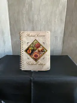 #25 Richard Simmons Deal-a- Meal cookbook (1990) Golden Edition