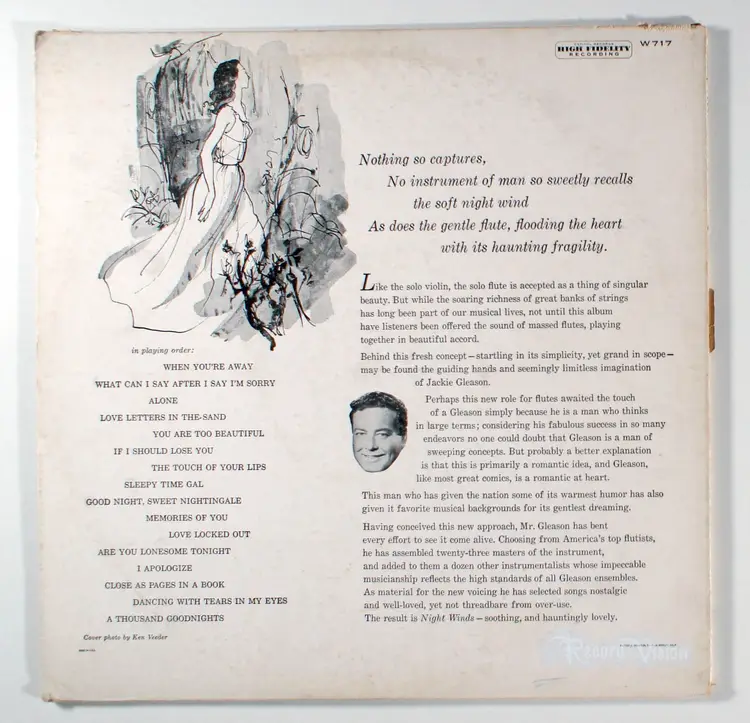 Jackie Gleason - Night Winds (1956) Vinyl LP • Stella by Starlight, Romantic