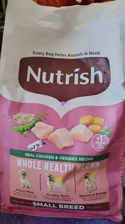 Rachelle Ray nutrish small breed dog food
