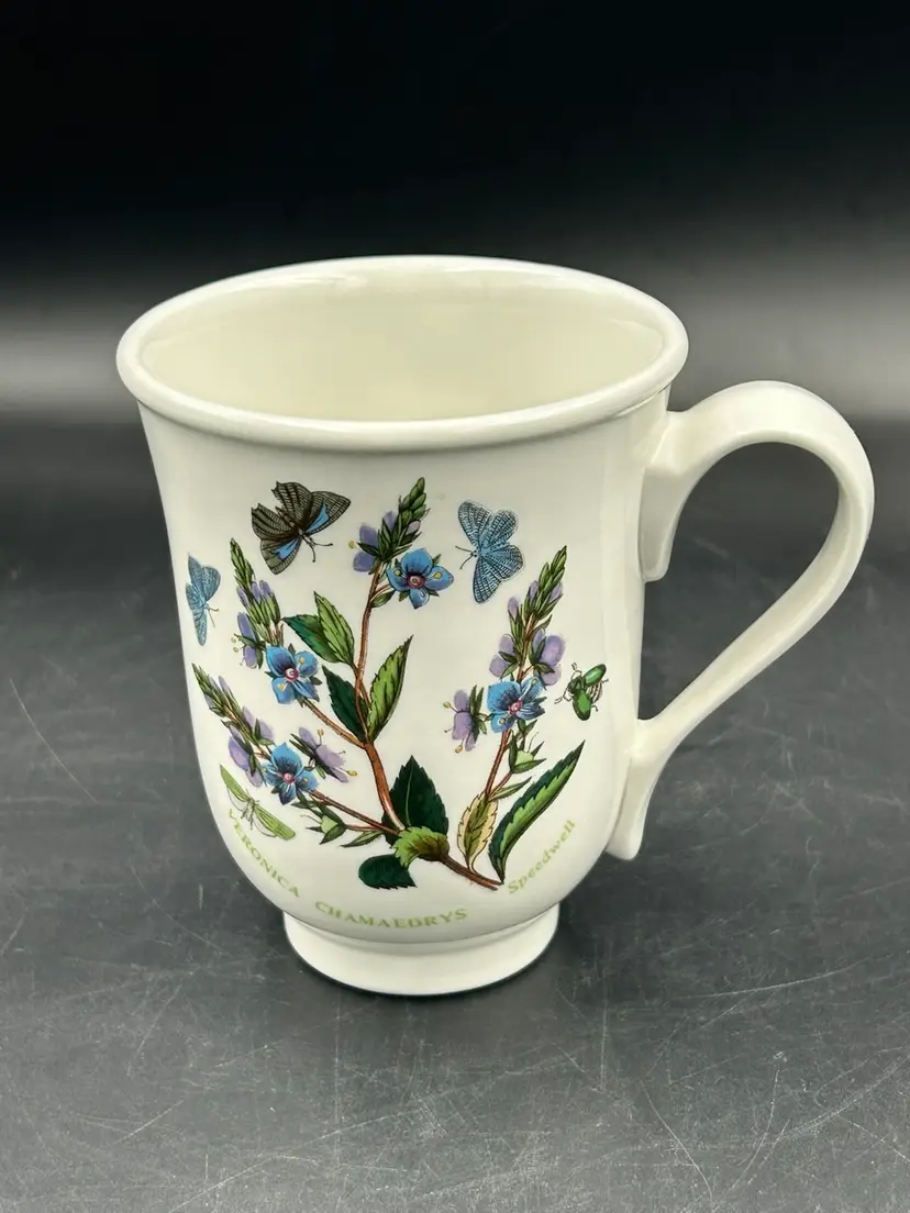 BOTANIC GARDEN Speedwell by Portmeirion Teacup Mug 4.25" England