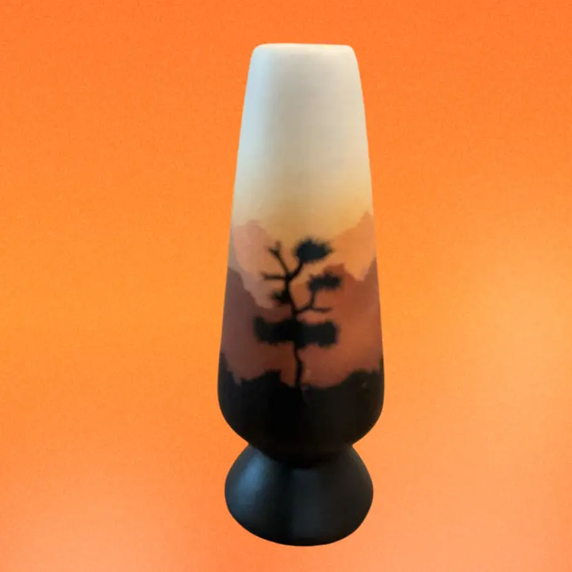 Cedar Mesa Pottery Sunset Canyon Bud Vase 6.5”x 2.5”