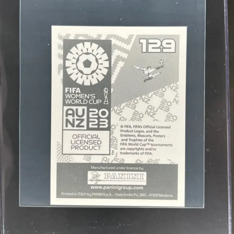 Ashley Lawrence 2023 Panini Women’s World Cup Sticker Canada Soccer Card