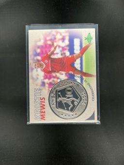 Kristie Mewis - 2022 Parkside Paramount NWSL 10 Year Coin Card - Pick Your Player