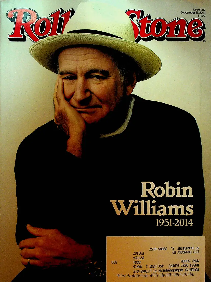 Rolling Stone Magazine September 11 2014 Robin Williams Death