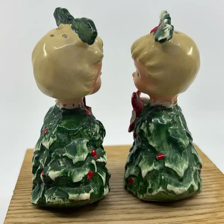 Holt Howard Holly Girl Shakers As Is 4”