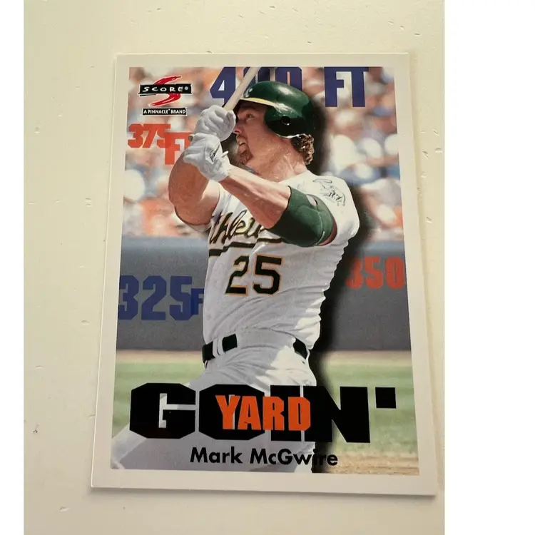 Mark McGwire Goin’ Yard Oakland Athletics