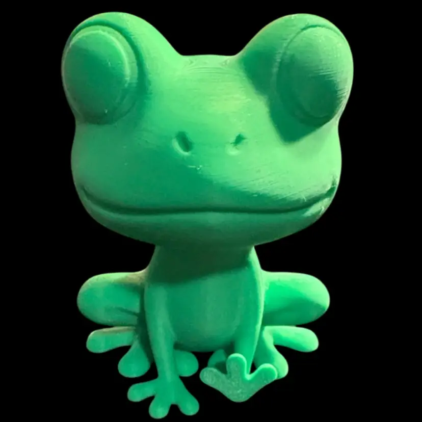 3D Printed Frog Statue Wounded Warrior