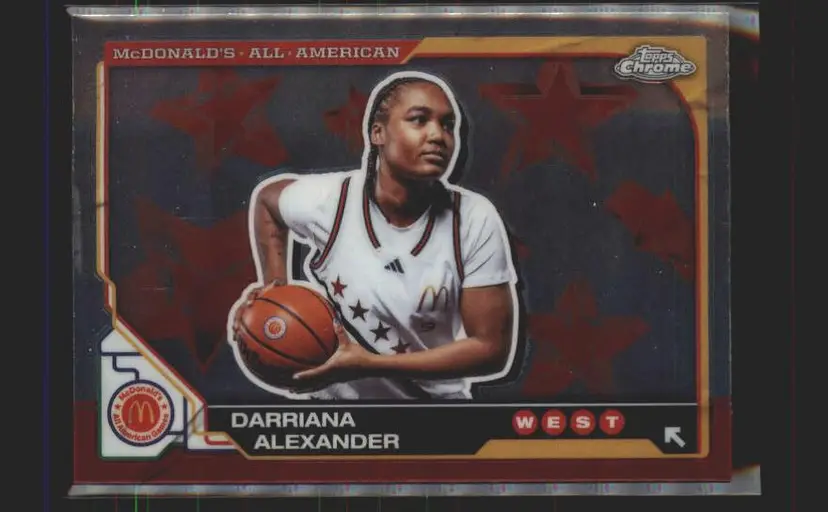 2025 Topps Chrome McDonald's All American #72 Darriana Alexander - (141)