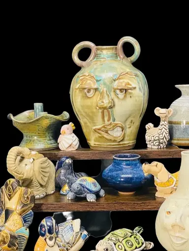 Signed Art Pottery And Rinconada’s