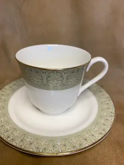 Vintage Royal Doulton bone china cup and saucer Sonnet Design