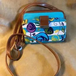 Small Cross body bag with numerous compartments