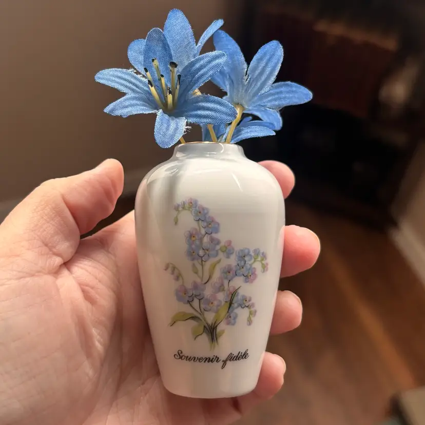 Vintage Limoges France Miniature Bud Vase