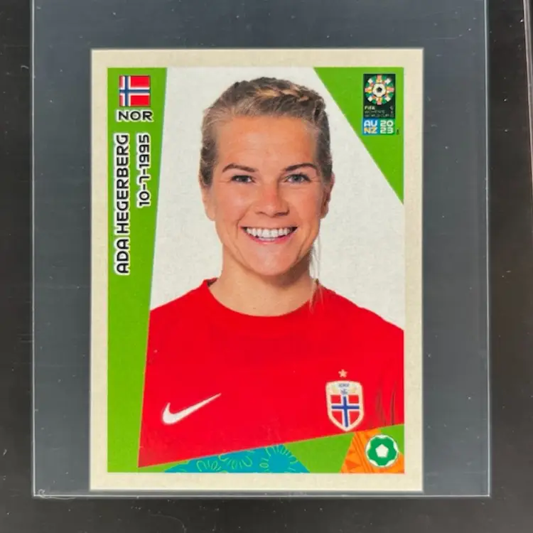 Ada Hegerberg 2023 Panini Women’s World Cup Sticker Norway Soccer Card
