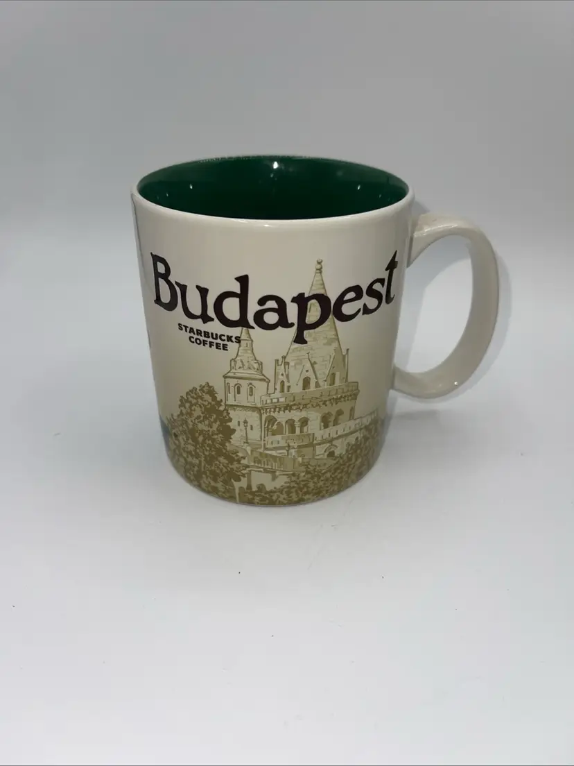 NEW Starbucks Coffee Budapest Hungary Global Icon Collector Series Mug 16oz