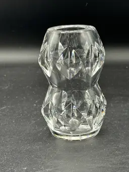 Vintage-Vase-Nachtmann-Bleikristal-Bavaria-Germany-24% Lead Crysta