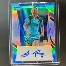 Lilly Reale 2025 Parkside Pacific Signature Series Autograph Soccer Card