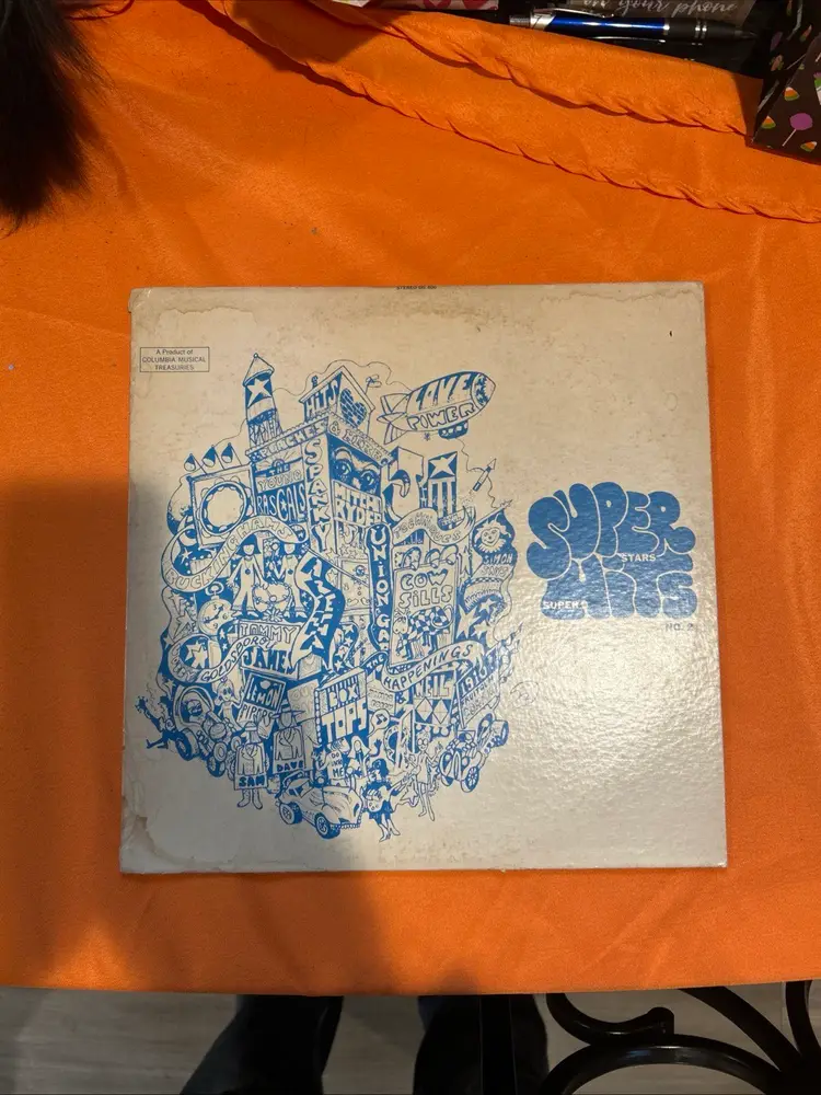 Various - Super Stars/Super Hits - No. 2 White Label - Columbia Musical Treasuri