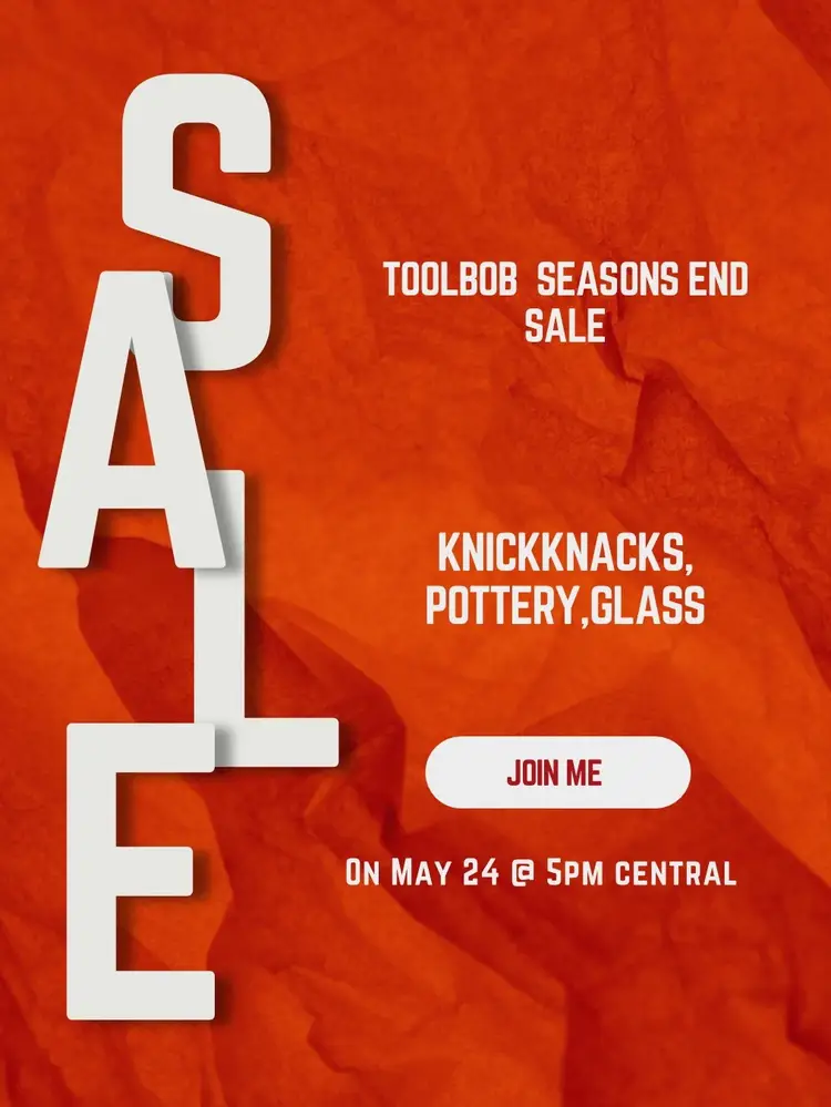 Seasons End Sale With Toolbob. 