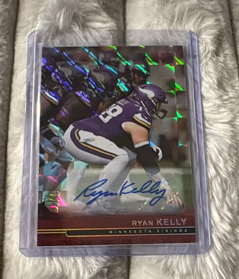 2025 Panini Ryan Kelly #76 AU SN14