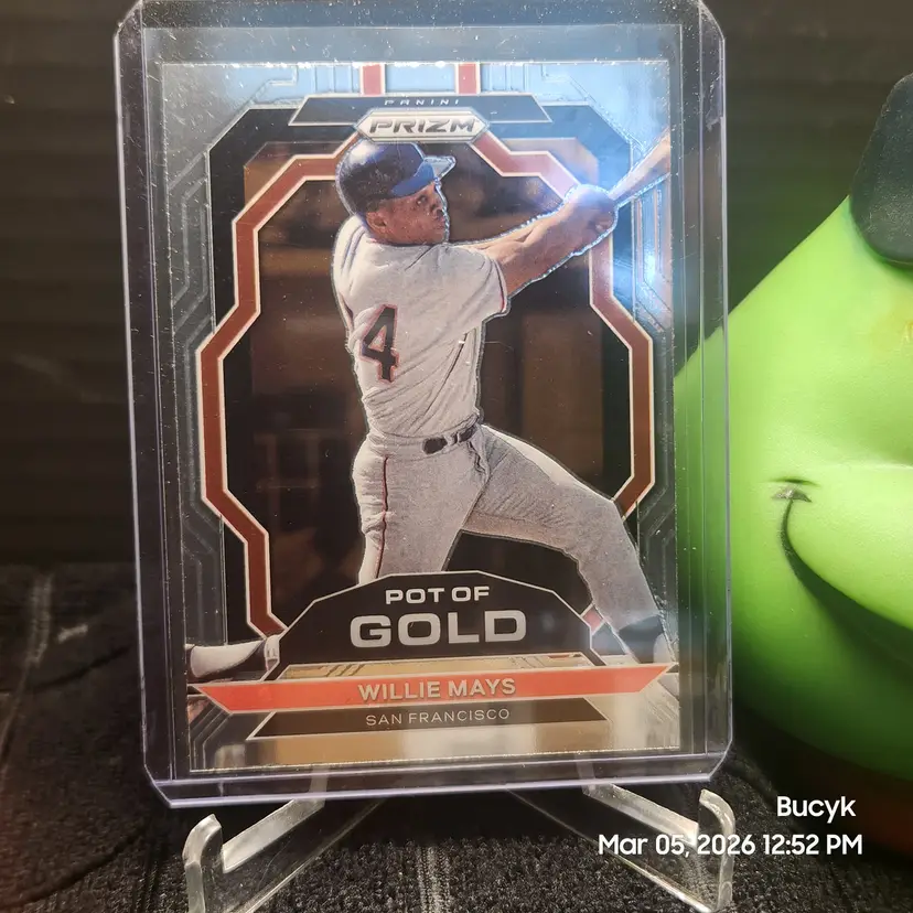 2023 Panini PRIZM Pot of Gold - Willie Mays San Francisco Giants