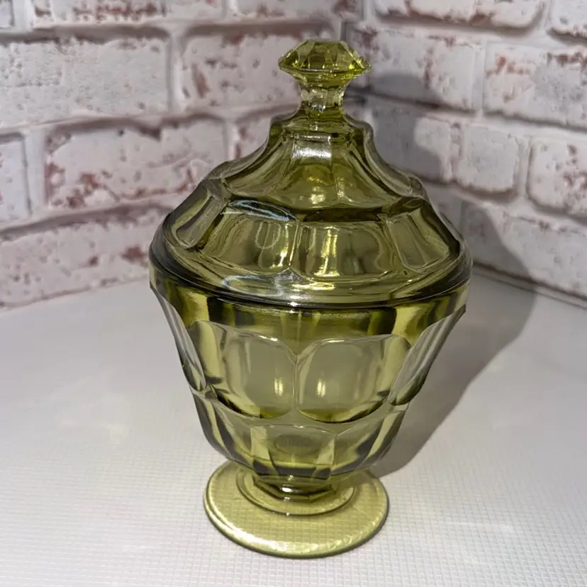 Candy Dish I Think Avaodo Green