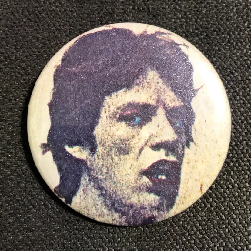 Vintage The Rolling Stones Mick Jagger Pinback Button Pin
