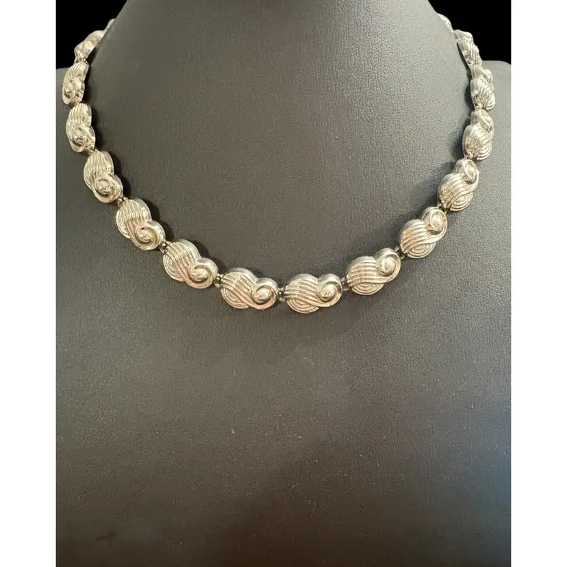 Vintage Jaycraft Silvertone Necklace