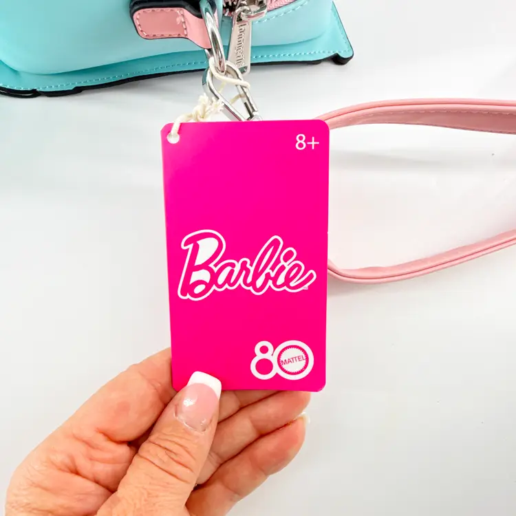 NWT Barbie Loungefly 80 Exclusive Mattel Moving Wheels Blue Roller Skate Backpack