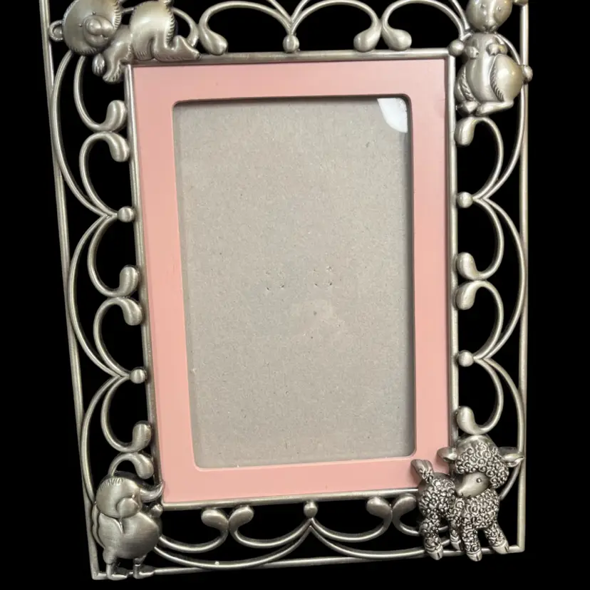 2006-Burnes of Boston-Silver Toned Metal Frame w/ Embellishment