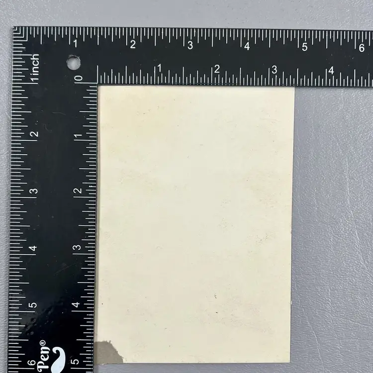 Vintage Early 1900s Studio Portrait Photo Child Sitting On A Bench With Toy Color-Tinted Blue