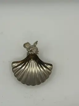 Small Silver Plate Salt Cellar 1.5”