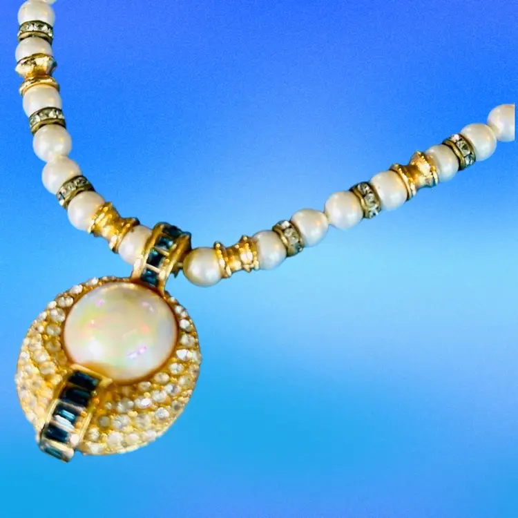 Christian Dior Couture Pearl Necklace