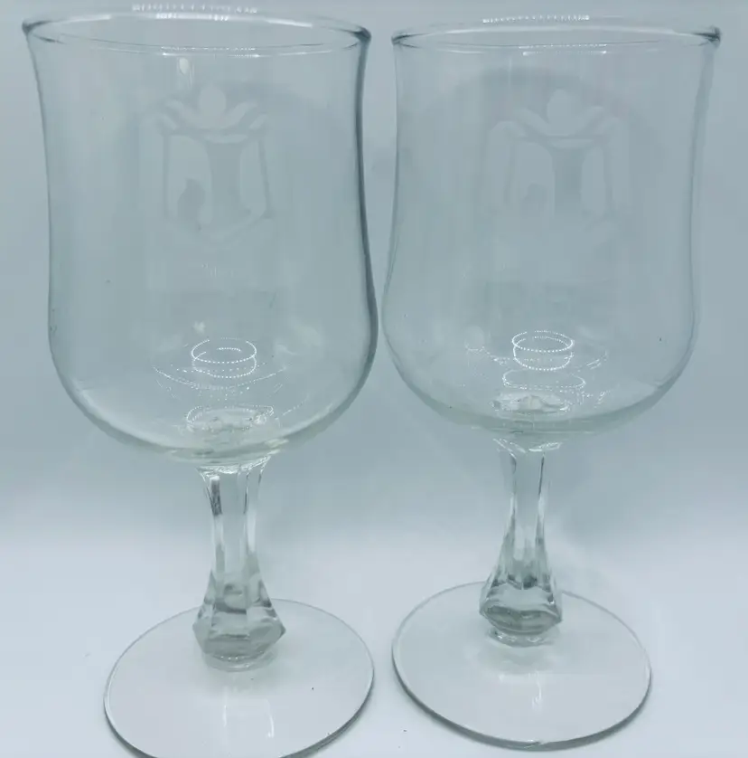 Vintage Kingsford Glassware "J" Monogrammed