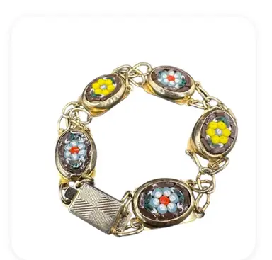 Micro Mosaics! Bracelet and Brooches 