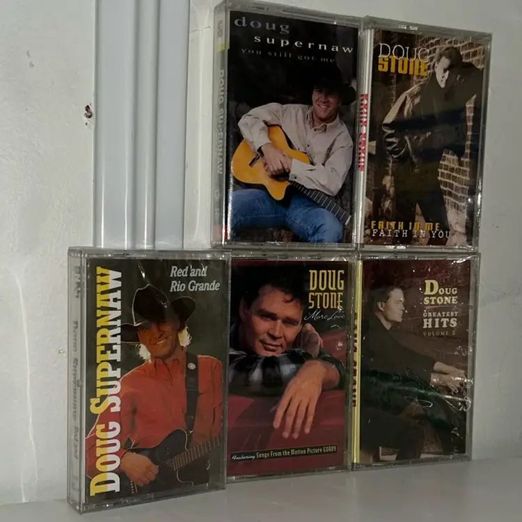 Lot Of 5 Sealed, Cassette Tapes, See Pictures And Description