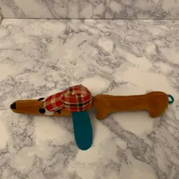 Vintage Sherlock Holmes Weiner Dog Plush No Tag