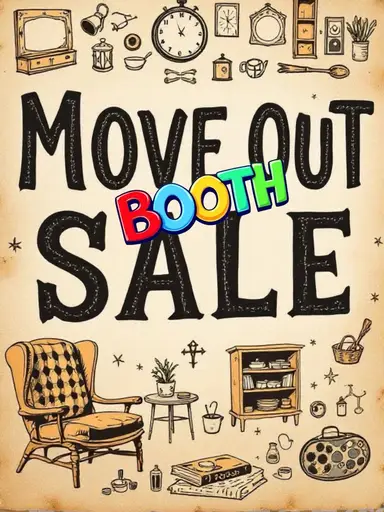 Groovy Tuesday Booth Move Out